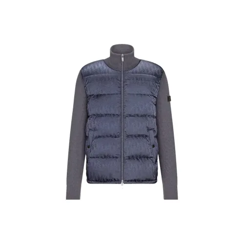 DIOR Jackets Coats Men's Coal Gray