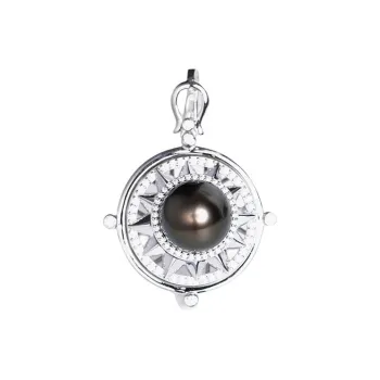 YUANMEIZHENZHU Saltwater Pearl Pendants Women's