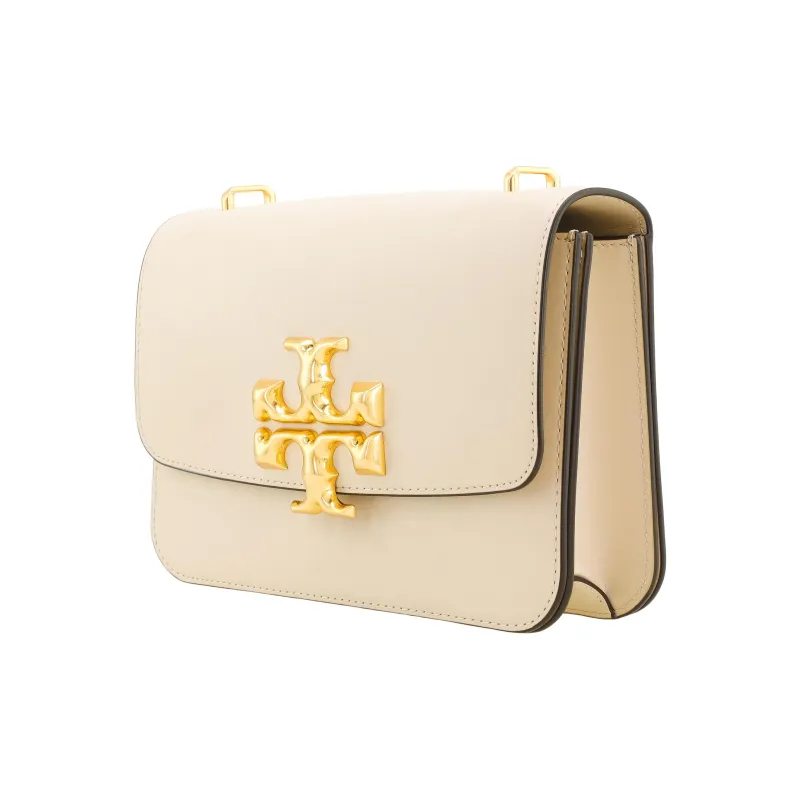 TORY BURCH Eleanor Leather Crossbody Bag, Shoulder Bag Women's Cream White-1