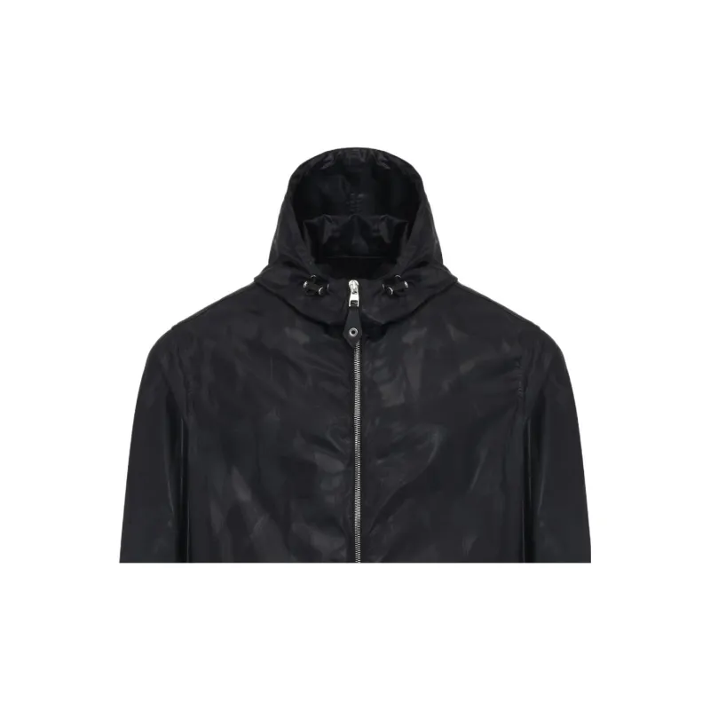 Alexander McQueen Hooded Zip Up Jacket-4