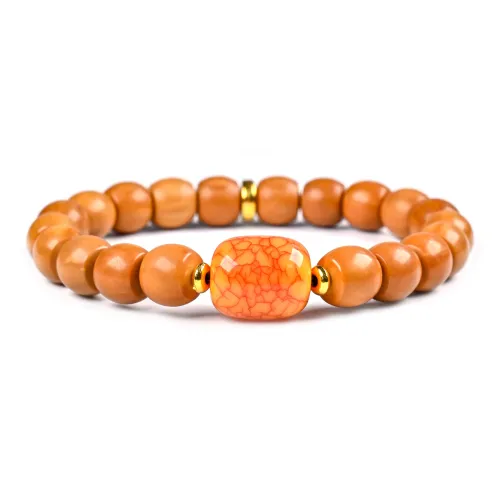 WUDE Monkey Head Walnut Bracelets Unisex