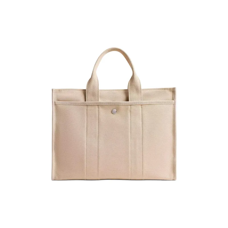 COACH Canvas Bag, Tote Bag, Shopping Bag, Shoulder Bag, Crossbody Bag, Handbag Tubas Women's Dark Color Natural-2