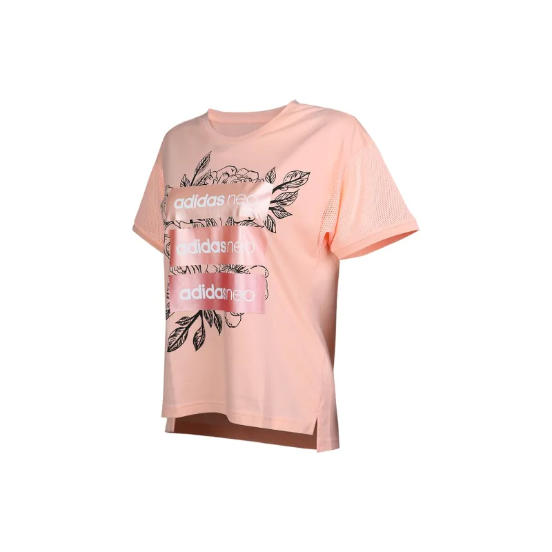 Adidas Neo T Shirt Women's Yellow-2