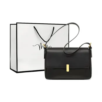 MILLIE'S Synthetic Leather Crossbody Bag, Shoulder Bag Regular Women's Midnight Black