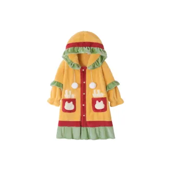 O'MESIK Sleep Robe Women's Yellow