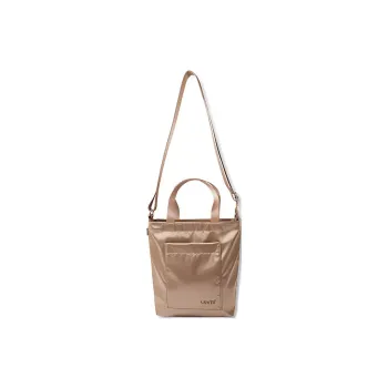 Levi's Polyamide With Polyester Tote Bag Shopping Bag Shoulder Bag Crossbody Bag Handbag Regular Women's Light Brown