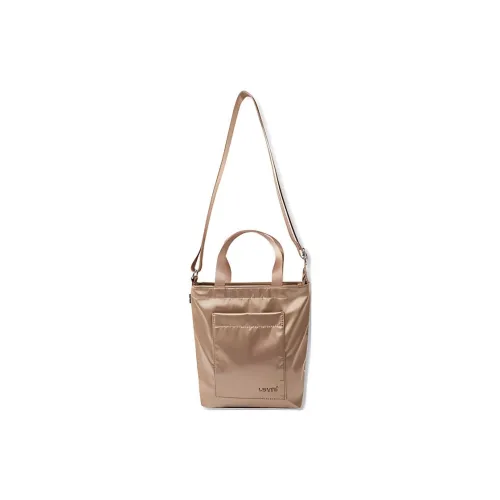Levi's Polyamide With Polyester Tote Bag Shopping Bag Shoulder Bag Crossbody Bag Handbag Regular Women's Light Brown