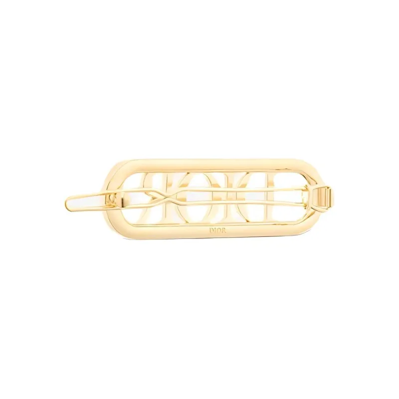 DIOR Crystal, Metal Hair Clips Women's Gold-1