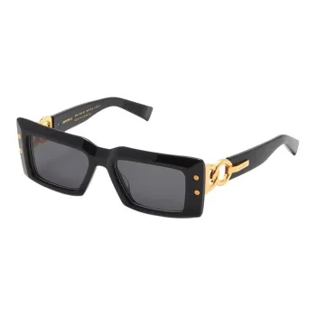 BALMAIN Rectangle Frame Sunglasses