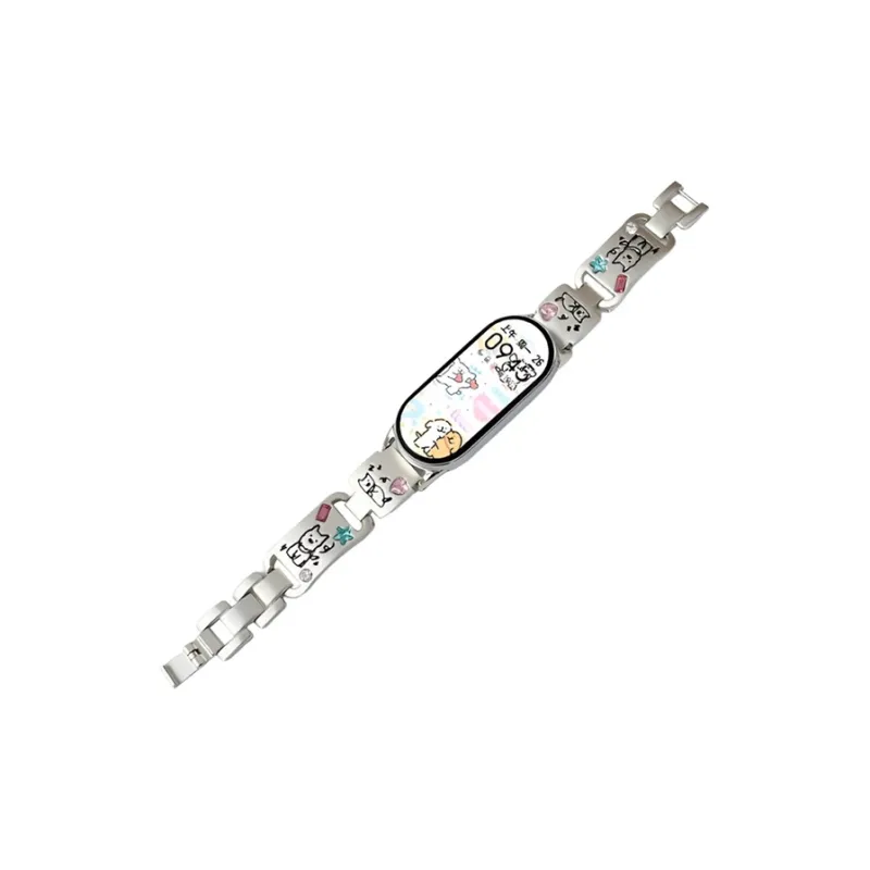 IBOANN Xiaomi Compatibility Watch Band Metal-8