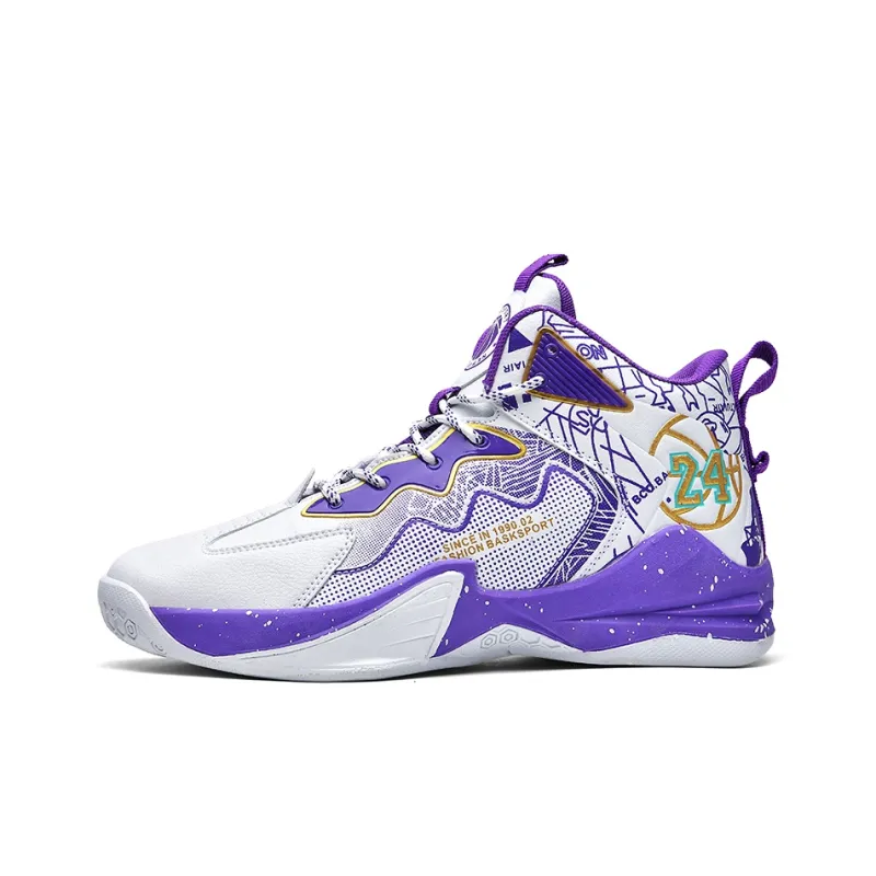 MUSHILANDI Cushioning, Slip Resistant, Abrasion Resistant, Height Increasing Mid Top Basketball Shoes Unisex-8