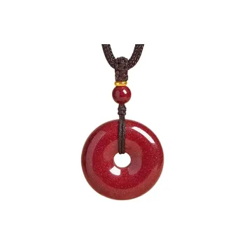 Zhen Yu Zhen Pin Reconstructed Cinnabar Necklaces Unisex