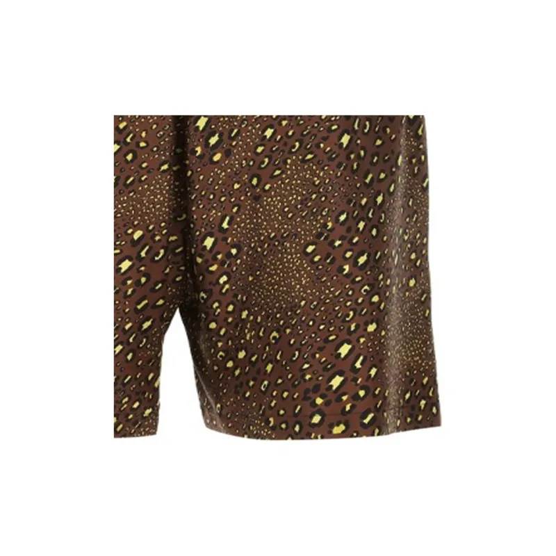 VERSACE Mixed Print Silk Shorts-6