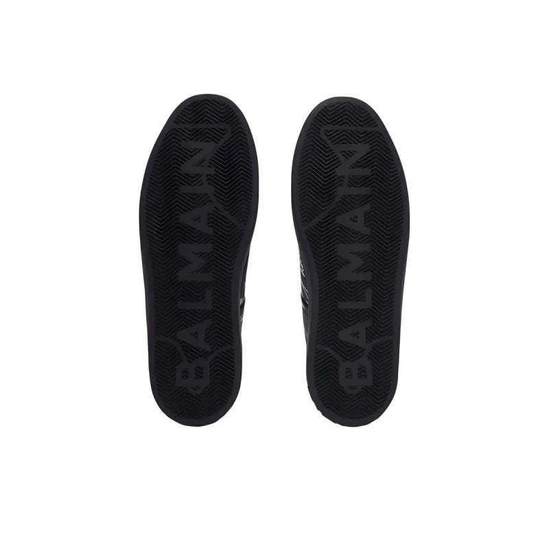 BALMAIN B Court Lace Up Sneakers-6