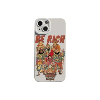 Beams TPU Material Five Elements Wealth Advanced Touch Phone Case Compatibility Iphone16/15/14/13/12/11Pro/ProMax/Plus