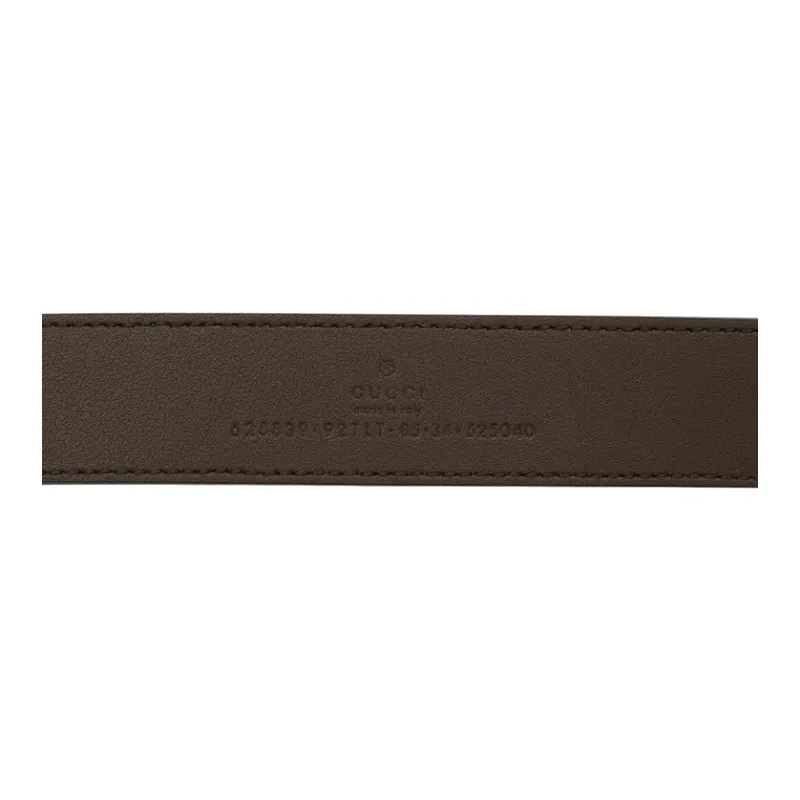 GUCCI Calfskin Leather Belts Women's Umber --2