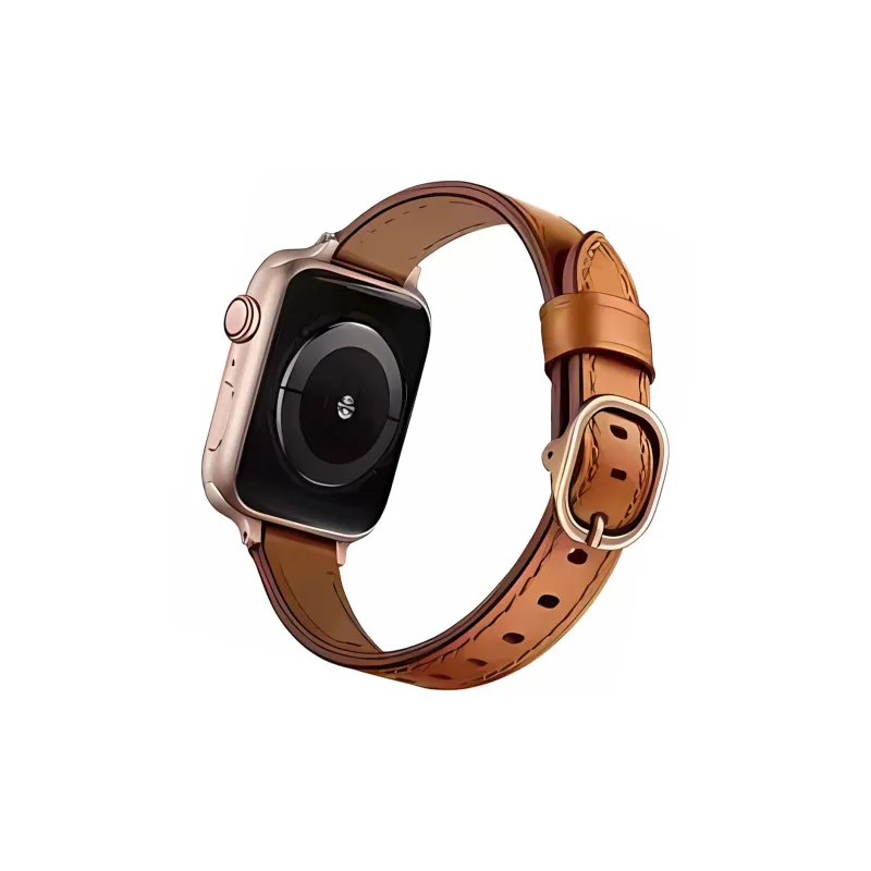 NCFCK Watch Band Apple Compatibility Genuine Leather Material-20