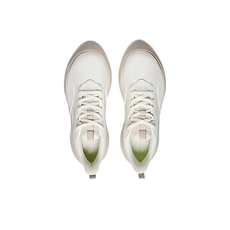 Anta Anti-Slip Wear-Resistant Low-Top Casual Running Shoes Women's White Pink-2
