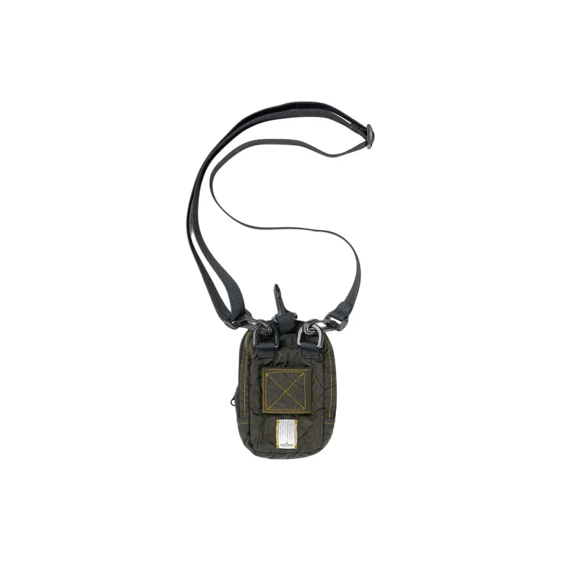 STONE ISLAND Nylon One Shoulder Crossbody Bag Regular Unisex Army Green-4