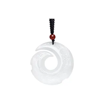 YUYIHUAN Hetian Jade Pendants White Jade Unisex