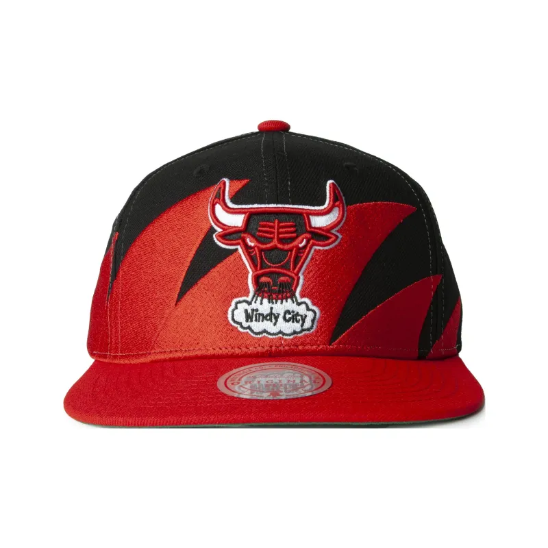 Mitchell & Ness Polyester Baseball Caps Men's Red/Black-1