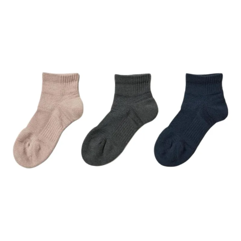 UNIQLO Mid Calf Socks Women's 3 Pack-0