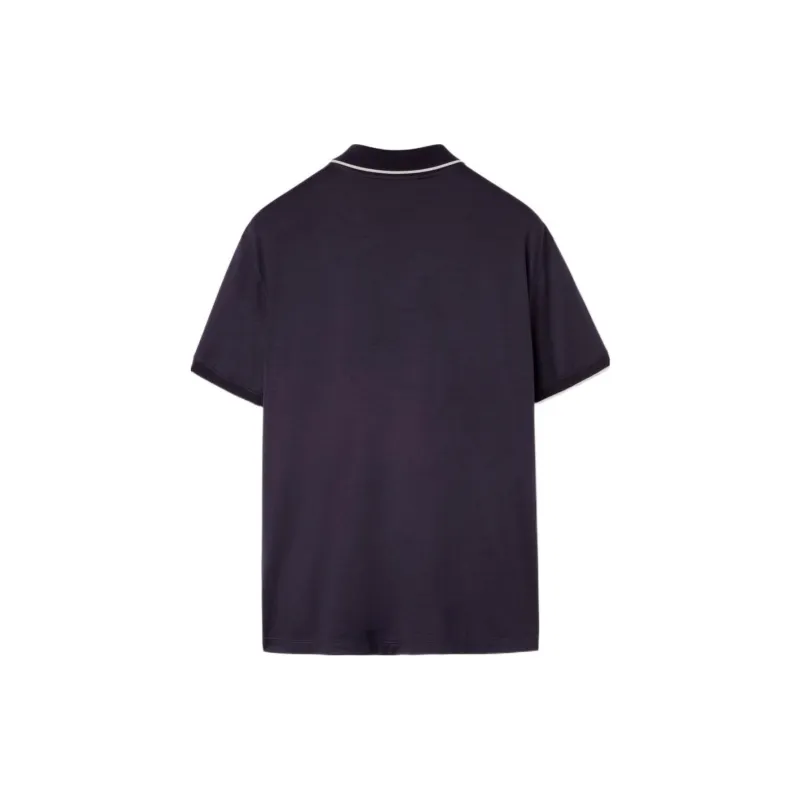 Loro Piana SS24 Polo Shirt Men's Marine Blue-1