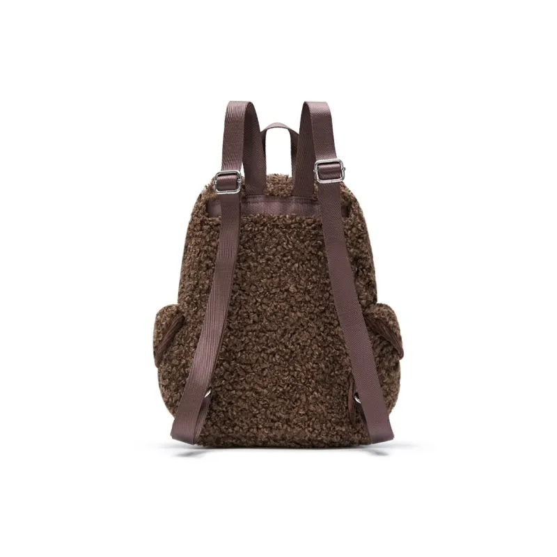 Champion Fabric Backpack Large Mini Unisex Light Redwood Umber/Black-3