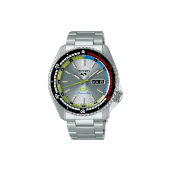 SEIKO Automatic/Manual Mechanical Movement Stainless Steel Strap Watch 42.5mm Men's Watches Silver Dial