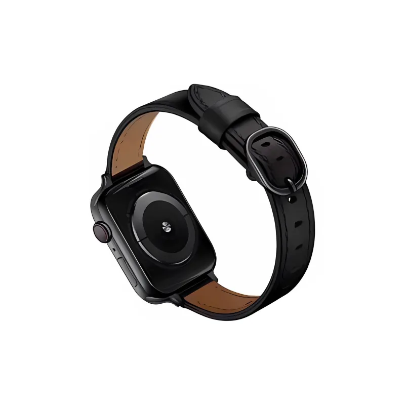 NCFCK Watch Band Apple Compatibility Genuine Leather Material-4