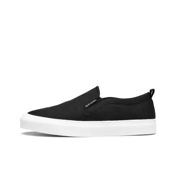 D FUSE SCANDINAVIA Breathable Low Top Canvas Shoes Men's Black