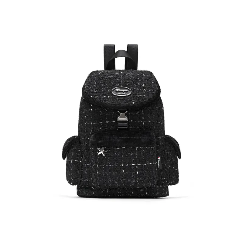 Champion Fabric Backpack Large Mini Unisex Light Redwood Umber/Black-5