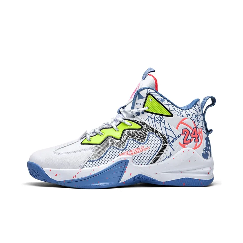 MUSHILANDI Cushioning, Slip Resistant, Abrasion Resistant, Height Increasing Mid Top Basketball Shoes Unisex-0