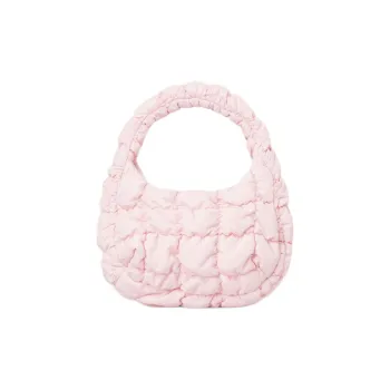COS Polyester Cloud Bag Handbag Regular Women's Pink