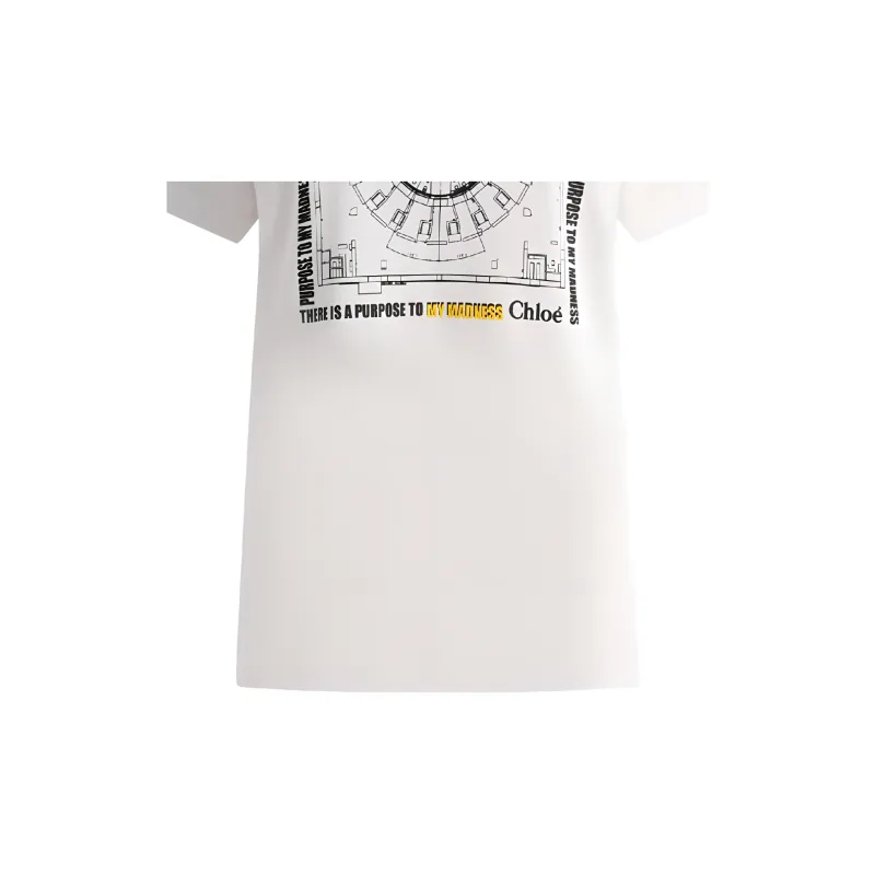 Chloé T Shirts Women's White-4