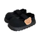 Black[Cute Suede Bear Head]