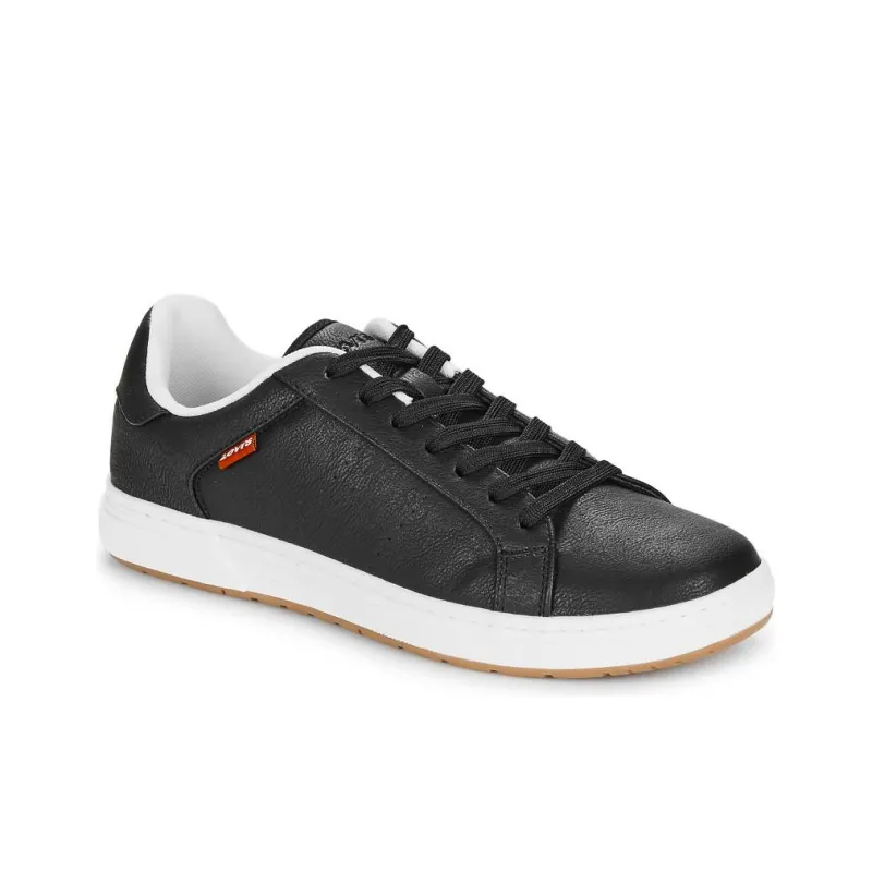 Levi's Piper Abrasion Resistant Low Top Skateboard Shoes Men's Black-2
