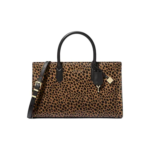 MICHAEL KORS Calf Hair Tote Bag Shopping Bag Handbag Regular Women's Brown