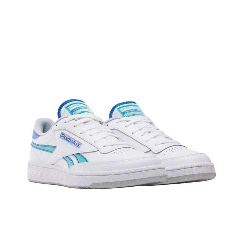 Reebok Club C Revenge 'White Kinetic Blue Green'-2