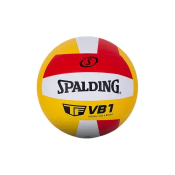 SPALDING TF Collection PU Size 5 Ball Volleyball Unisex Red Yellow