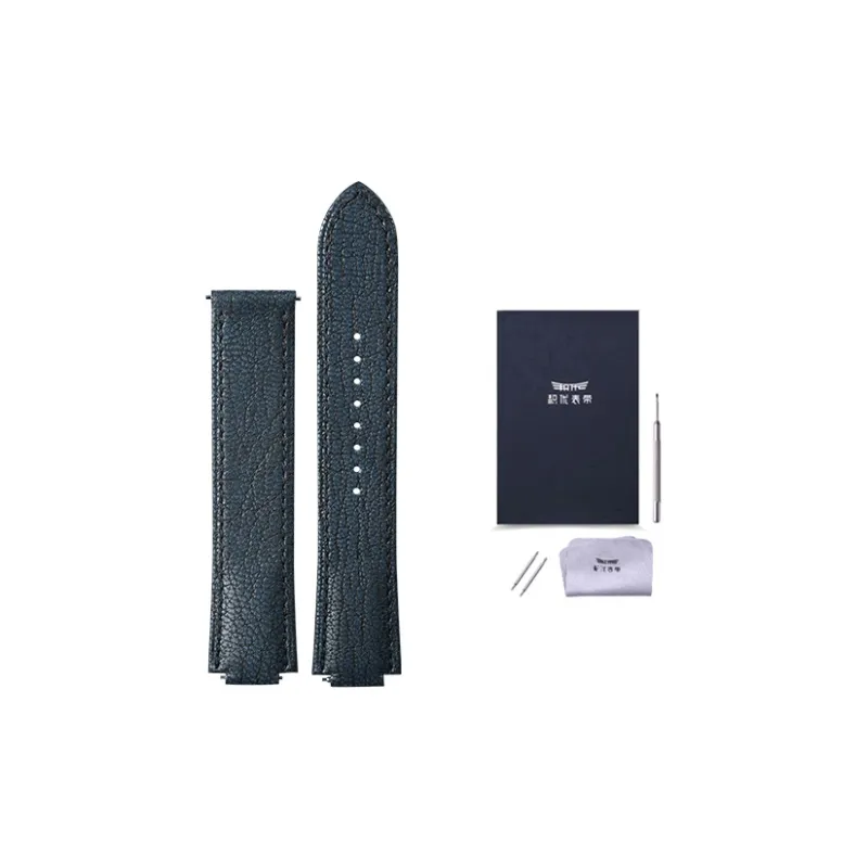 JEAYOU Cartier Blue Balloon Collection Compatibility Watch Band 12mm42mm36mm Genuine Leather Material-6
