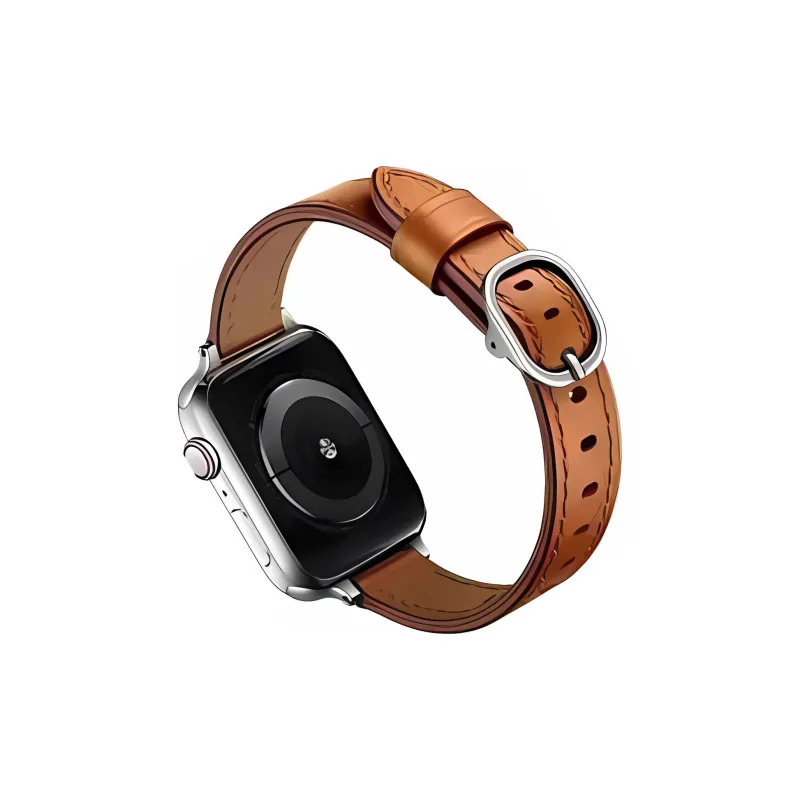 NCFCK Watch Band Apple Compatibility Genuine Leather Material-22