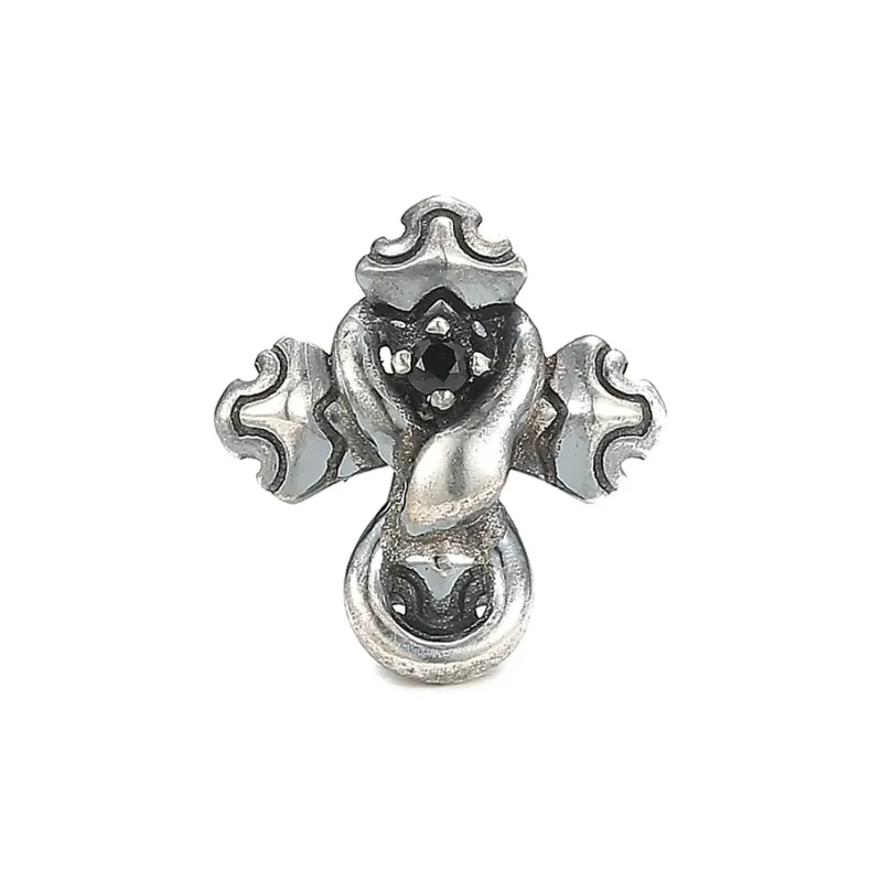 Ruibeila 925 Sterling Silver Stud Earrings Men's-1