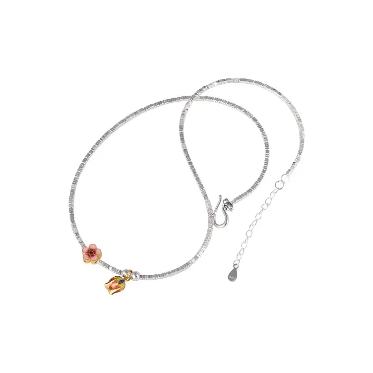 JINLUWANG 925 Sterling Silver Necklaces Women's-0