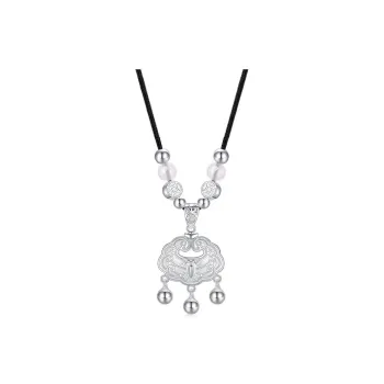 CHAOHONGJI S999 Fine Silver Necklaces Women's