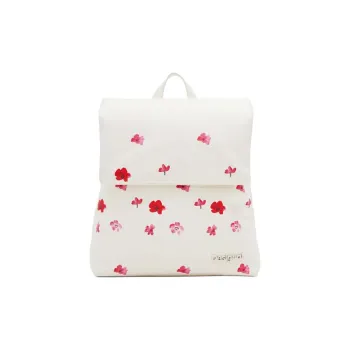 Desigual Polyurethane Backpack Regular Women's White