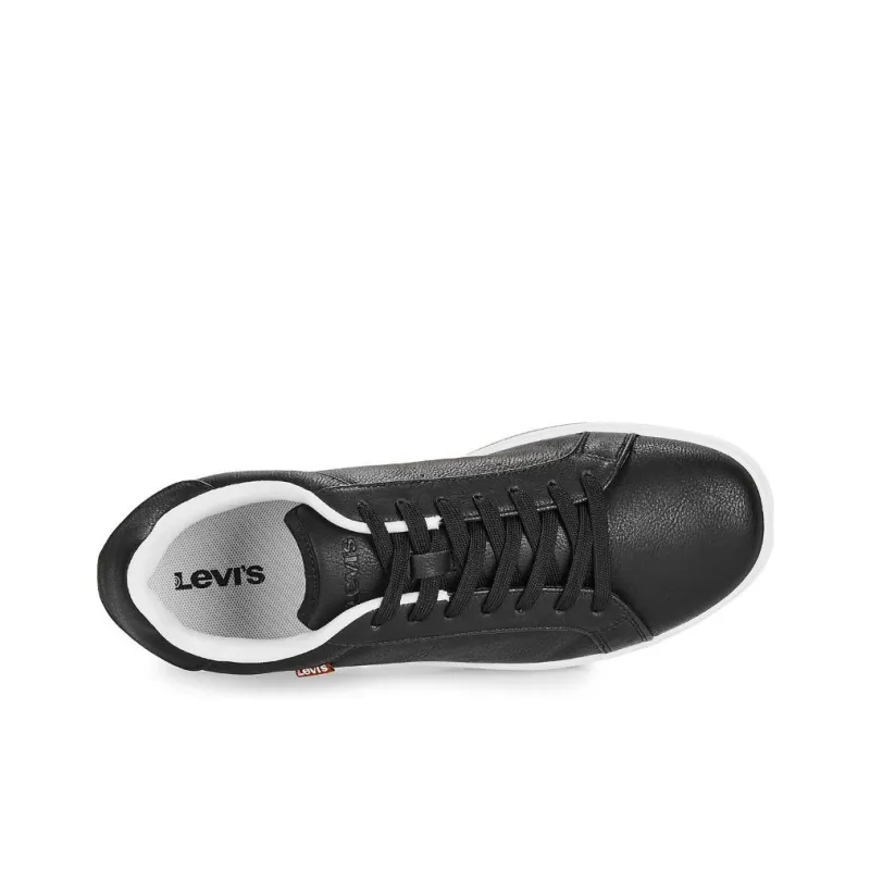 Levi's Piper Abrasion Resistant Low Top Skateboard Shoes Men's Black-5