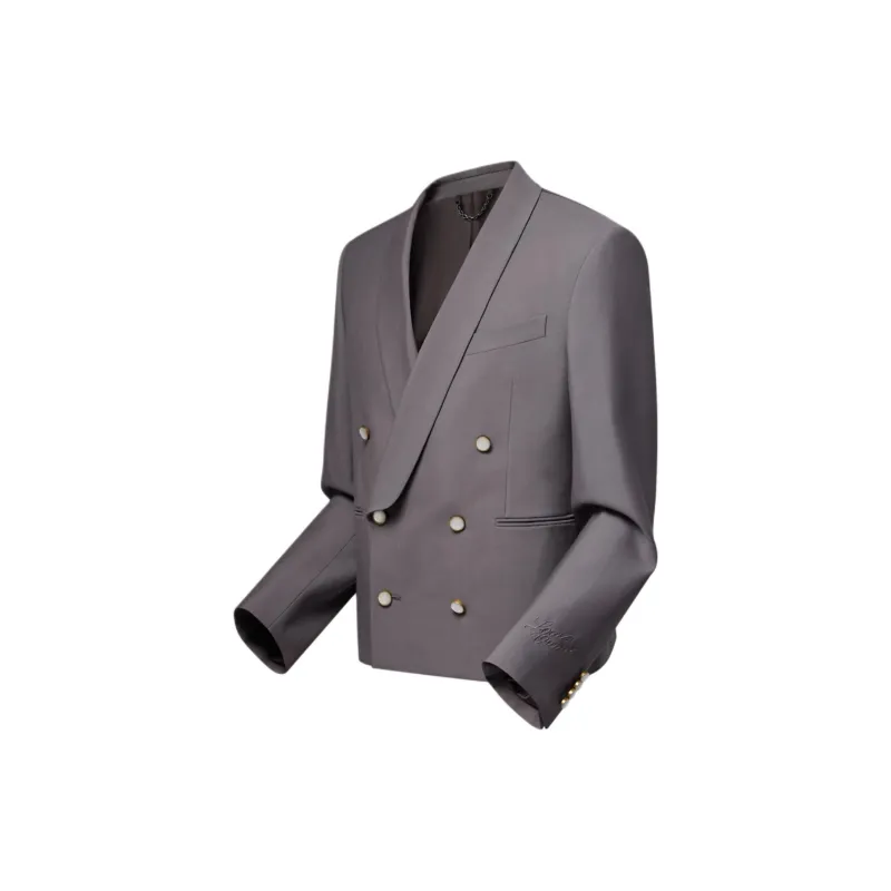 LOUIS VUITTON SS25 Jackets Coats Men's Gray-2