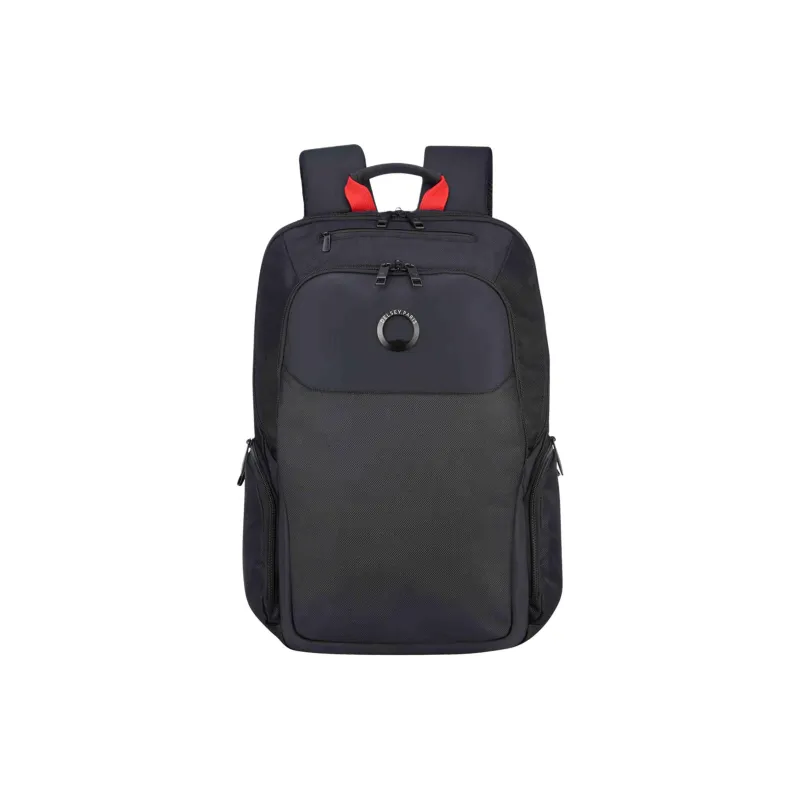 DELSEY Polyester Backpack Unisex Gray/Black-6