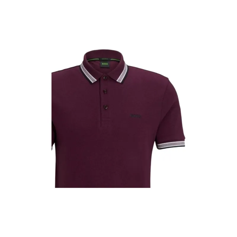 HUGO BOSS Polo Shirt Men's Brick Red-5